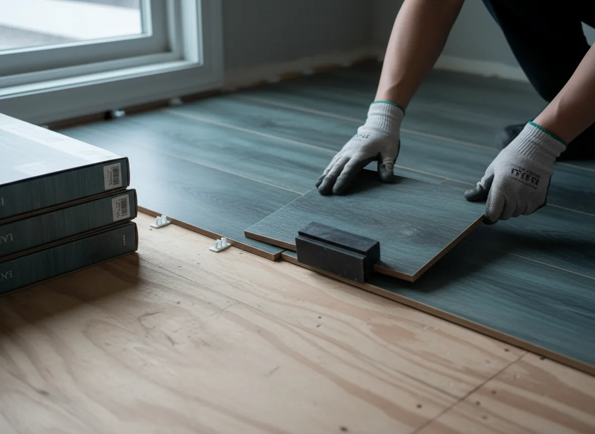 Luxury Vinyl Plank Installation company in Brookside, DE
